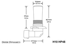 Load image into Gallery viewer, Diode Dynamics H10 HP48 LED - Cool - White (Pair) Bulbs Diode Dynamics   
