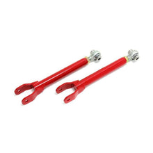 Load image into Gallery viewer, BMR 10-15 5th Gen Camaro Trailing Arms Rear w/ Single Adj. Rod Ends - Red Suspension Arms &amp; Components BMR Suspension
