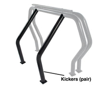 Load image into Gallery viewer, Go Rhino RHINO Bed Bar - Kickers - Black Bed Bars Go Rhino
