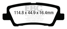 Load image into Gallery viewer, EBC 12+ Cadillac ATS 2.0 Turbo Yellowstuff Rear Brake Pads Brake Pads - Performance EBC   
