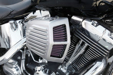 Load image into Gallery viewer, K&amp;N Street Metal Intake System - Shaker Touring 2017 Silver Intake System-Harley Davidson Misc Powersports K&amp;N Engineering   
