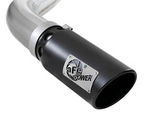 Load image into Gallery viewer, aFe Large Bore-HD 4in 409 SS DPF-Back Exh 18-19 Ford F-150 V6-3.0L (td) w/ Black Tip DPF Back aFe
