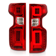 Load image into Gallery viewer, Anzo 19-21 Chevy Silverado Full LED Tailights Chrome Housing Red/Clear Lens G2 (w/C Light Bars) Tail Lights ANZO
