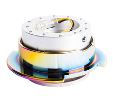 Load image into Gallery viewer, NRG Quick Release Gen 2.5 - Silver Body / Neochrome Ring Quick Release Adapters NRG

