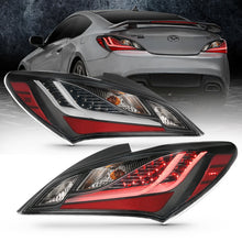 Load image into Gallery viewer, ANZO 10-13 Hyundai Genesis 2DR LED Taillights Smoke Tail Lights ANZO
