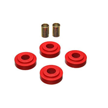 Load image into Gallery viewer, Energy Suspension 79-85 Mazda RX7 Red Front Strut Rod Bushing Set Bushing Kits Energy Suspension
