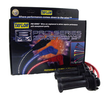 Load image into Gallery viewer, Taylor Cable 72209 8mm Spiro-Pro Ignition Wire Set; Red; Stock; 9.5 in.; OE Spark Plug Boot; Spark Plug Wire Set Taylor Cable Default Title
