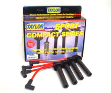Load image into Gallery viewer, Taylor Cable 72242 8mm Spiro-Pro Ignition Wire Set; Red; Stock; 9.5 in.; OE Spark Plug Boot; Spark Plug Wire Set Taylor Cable Default Title
