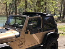 Load image into Gallery viewer, Rampage 18-21 Jeep Wrangler (JL) Unlimited Frameless TrailView Fastback Soft Top Kit - Black Diamond Soft Tops Rampage
