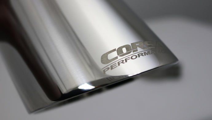 Corsa Single Universal 3.0in Inlet / 4in Outlet Polished Pro-Series Tip Kit Tips CORSA Performance   
