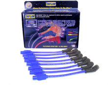 Load image into Gallery viewer, Taylor Cable 72605 8mm Spiro-Pro Ignition Wire Set; Blue; Stock; 11.75 in.; 180 Deg. Plug Boot; Spark Plug Wire Set Taylor Cable
