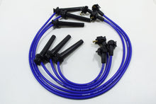 Load image into Gallery viewer, Taylor Cable 72607 8mm Spiro-Pro Ignition Wire Set; Spiro-Wound; Custom Fit; 90 deg.; Blue; Spark Plug Wire Set Taylor Cable
