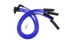 Load image into Gallery viewer, Taylor Cable 72611 8mm Spiro-Pro Ignition Wire Set; Blue; Stock; 11.75 in.; 180 Deg. Plug Boot; Spark Plug Wire Set Taylor Cable Default Title
