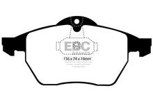 Load image into Gallery viewer, EBC 99-02 Saab 9-3 Convertible Greenstuff Front Brake Pads Brake Pads - Performance EBC   
