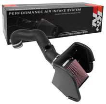 Load image into Gallery viewer, K&amp;N 16-17 Nissan Titan XD V8-5.0L DSL 63 Series Aircharger Performance Intake Cold Air Intakes K&amp;N Engineering   
