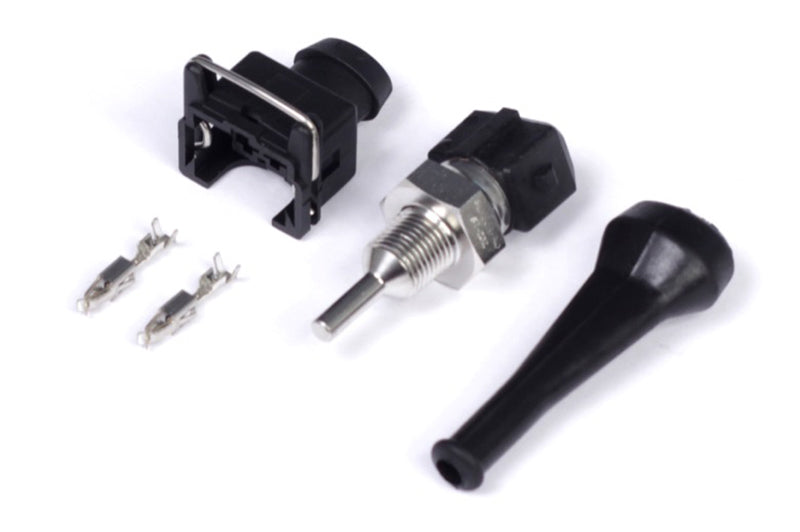 Haltech Oil Temperature Sensor High Range 150 Deg C 1/8 NPT Thread (Incl Bosch EV1 Plug & Pins) Sensors Haltech