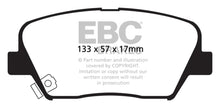 Load image into Gallery viewer, EBC 12+ Hyundai Azera 3.3 Greenstuff Front Brake Pads Brake Pads - Performance EBC   
