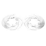 Power Stop 15-19 Ford Transit-350 HD Rear Evolution Drilled & Slotted Rotors - Pair | AR85178XPR