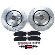 Power Stop 15-17 Lexus NX200t Front Z23 Evolution Sport Brake Kit Brake Kits - Performance D&S PowerStop   