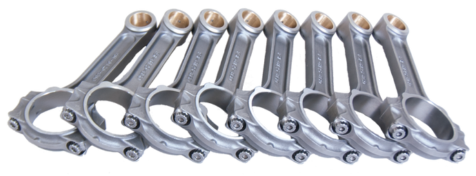 Eagle Chevrolet LS 4340 I-Beam Connecting Rod 6.125in (Set of 8) Connecting Rods - 8Cyl Eagle   