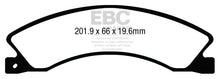 Load image into Gallery viewer, EBC 12+ Nissan NV 1500 Yellowstuff Rear Brake Pads Brake Pads - Performance EBC   
