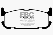 Load image into Gallery viewer, EBC 04-05 Mazda Miata MX5 1.8 (Sports Suspension) Greenstuff Rear Brake Pads Brake Pads - Performance EBC   

