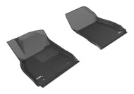 3D MAXpider 2013-2019 Cadillac XTS Kagu 1st Row Floormat - Black Floor Mats - Rubber 3D MAXpider   
