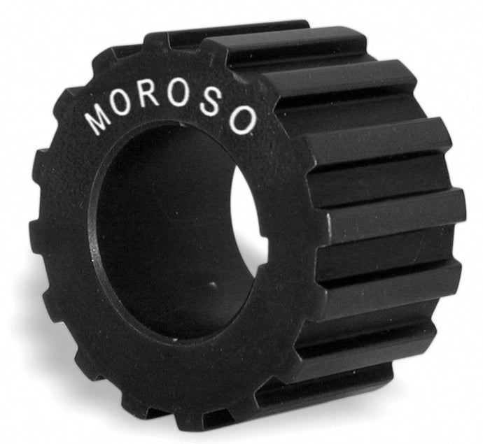 Moroso Crankshaft Pulley - Gilmer Style - 3/8in Pitch x 1in Wide - 16 Tooth Pulleys - Crank, Underdrive Moroso   
