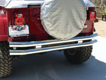 Load image into Gallery viewer, Rampage 1976-1983 Jeep CJ5 Double Tube Rear Bumper - Stainless Bumpers - Steel Rampage
