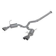 MBRP 15-19 Subaru WRX 2.0L/STI 2.5L 3in Dual Split Rear Exit w/ 3.5in Tips - T304 (Street Version) Catback MBRP