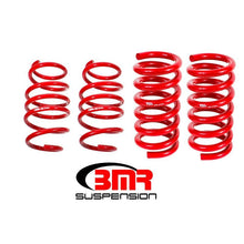 Load image into Gallery viewer, BMR 15-17 S550 Mustang Handling Version Lowering Springs (Set Of 4) - Red Lowering Springs BMR Suspension
