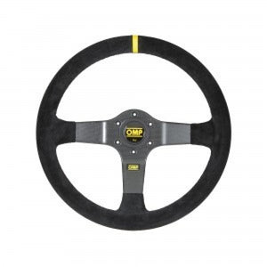 OMP Rally SteeringW Suede Leather (Black) Steering Wheels OMP   