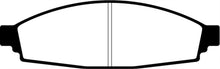 Load image into Gallery viewer, EBC 03-06 Lincoln Aviator 4.6 Greenstuff Front Brake Pads Brake Pads - Performance EBC   
