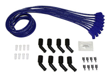 Load image into Gallery viewer, Taylor Cable 73663 8mm Spiro-Pro Ignition Wire Set; Spiro-Wound; LS Universal; 135 deg. Boot; Blue; Spark Plug Wire Set Taylor Cable Default Title
