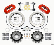 Wilwood Narrow Superlite 4R Rear Kit 12.88in Red 99-05 WRX / 99-07 Impreza Big Brake Kits Wilwood