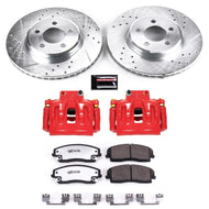 Power Stop 12-19 Chrysler 300 Front Z26 Street Warrior Brake Kit w/Calipers Brake Kits - Performance D&S PowerStop   