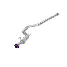 Load image into Gallery viewer, MBRP 2022 Subaru WRX 2.4L 3in Cat Back 5in OD w/ Single Burnt Tip - T304 Catback MBRP
