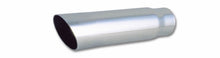 Load image into Gallery viewer, Vibrant 3in Round SS Truck/SUV Exhaust Tip (Single Wall Angle Cut) - 2.25in inlet 11in long Tips Vibrant
