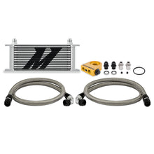 Load image into Gallery viewer, Mishimoto Universal Thermostatic Oil Cooler Kit 16-Row Silver Oil Coolers Mishimoto
