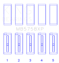 Load image into Gallery viewer, King Peugeot EP6 1.6L / BMW N14B16C (Size STD) Main Bearing Set Bearings King Engine Bearings
