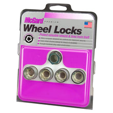 Load image into Gallery viewer, McGard Wheel Lock Nut Set - 4pk. (Under Hub Cap / Cone Seat) M12X1.75 / 19mm &amp; 21mm Hex / .802in. L Lug Nuts McGard
