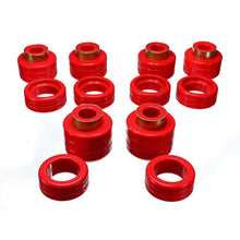 Load image into Gallery viewer, Energy Suspension Chevy Pickup 2&amp;4Wd Body Mounts - Red Bushing Kits Energy Suspension
