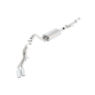 Borla 15-16 Cadillac Escalade ESV 6.2L Auto Trans Dual Round Rolled Truck Side Exit Catback Exhaust Catback Borla