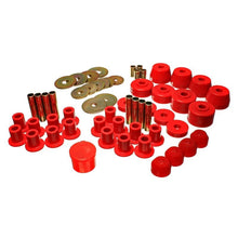 Load image into Gallery viewer, Energy Suspension 72-85 Dodge/Plymouth 1/2 &amp; 3/4 Ton S/C Pickup Red Hyper-Flex Master Bushing Set Bushing Kits Energy Suspension
