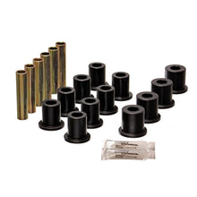 Load image into Gallery viewer, Energy Suspension Fd 4 Wd Frt Sprg Bush Set - Black Bushing Kits Energy Suspension
