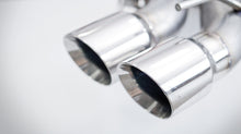 Load image into Gallery viewer, Stainless Works 2016-18 Cadillac CTS-V Sedan Axleback System Dual-Mode Turbo Mufflers 4in Tips Catback Stainless Works
