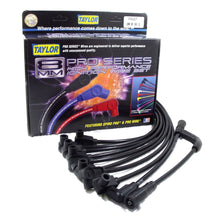 Load image into Gallery viewer, Taylor Cable 74027 8mm Spiro-Pro Ignition Wire Set; Spiro-Wound; Custom Fit; 90 deg.; Black; Spark Plug Wire Set Taylor Cable Default Title
