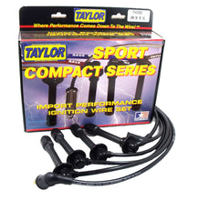 Load image into Gallery viewer, Taylor Cable 74082 8mm Spiro-Pro Ignition Wire Set; Black; Stock; 9.5 in.; OE Spark Plug Boot; Spark Plug Wire Set Taylor Cable Default Title
