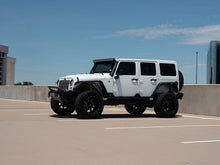 Load image into Gallery viewer, Road Armor 07-18 Jeep Wrangler JK Stealth Front Fender Flare Body Armor w/LED DRL - Tex Blk Bumpers - Steel Road Armor
