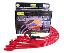 Load image into Gallery viewer, Taylor Cable 74225 8mm Spiro-Pro Ignition Wire Set; Spiro-Wound; Custom Fit; 90/180 deg.; Red; Spark Plug Wire Set Taylor Cable
